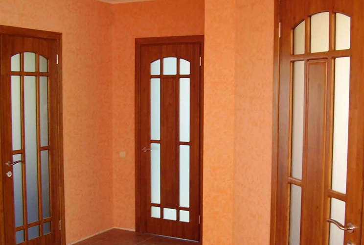 Дизайн межкомнатных дверей в квартире фото