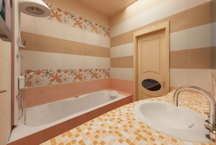 Дизайн ванной комнаты в стандартной квартире фото