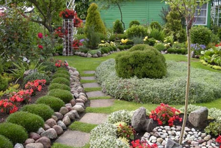 Дизайн огорода и сада своими руками фото 