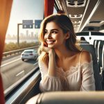 Sulevskyi1 A young woman named Tanya sits by the window, smiling to herself as she thinks about surprising her hus